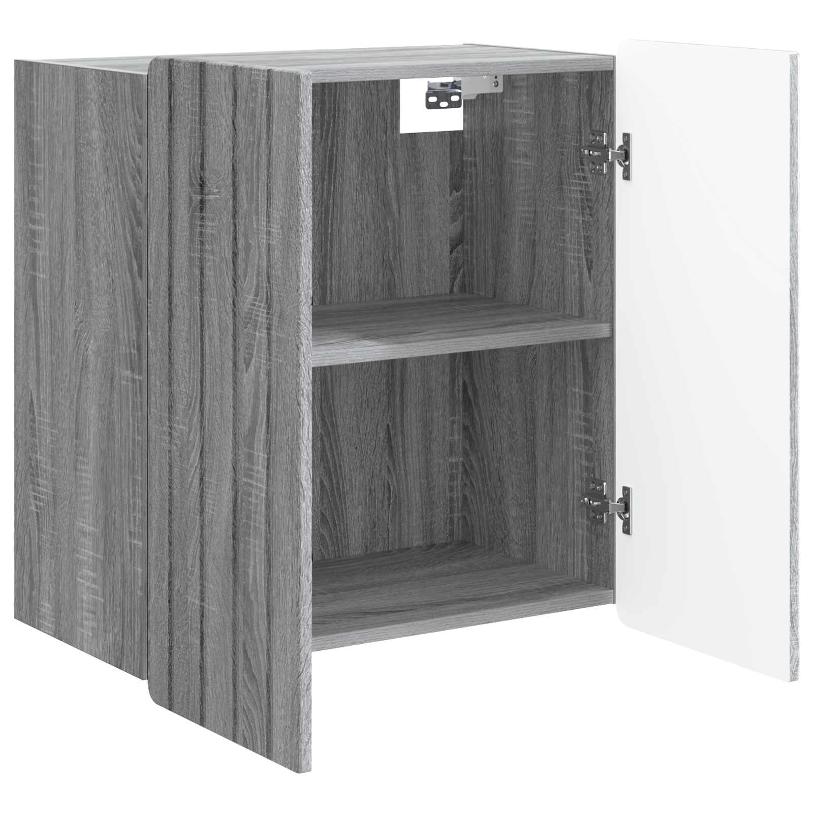 Wandkast Grijs Sonoma 59 x 31 x 64 cm Bewerkt hout