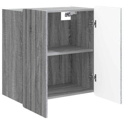 Wandkast Grijs Sonoma 59 x 31 x 64 cm Bewerkt hout