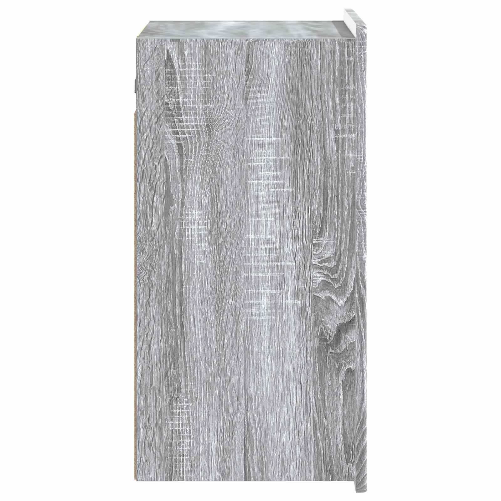 Wandkast Grijs Sonoma 59 x 31 x 64 cm Bewerkt hout