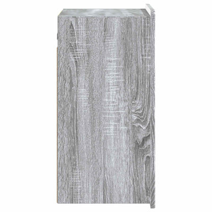 Wandkast Grijs Sonoma 59 x 31 x 64 cm Bewerkt hout