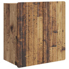 Wandkast 59x31x64 cm bewerkt hout muurmontage