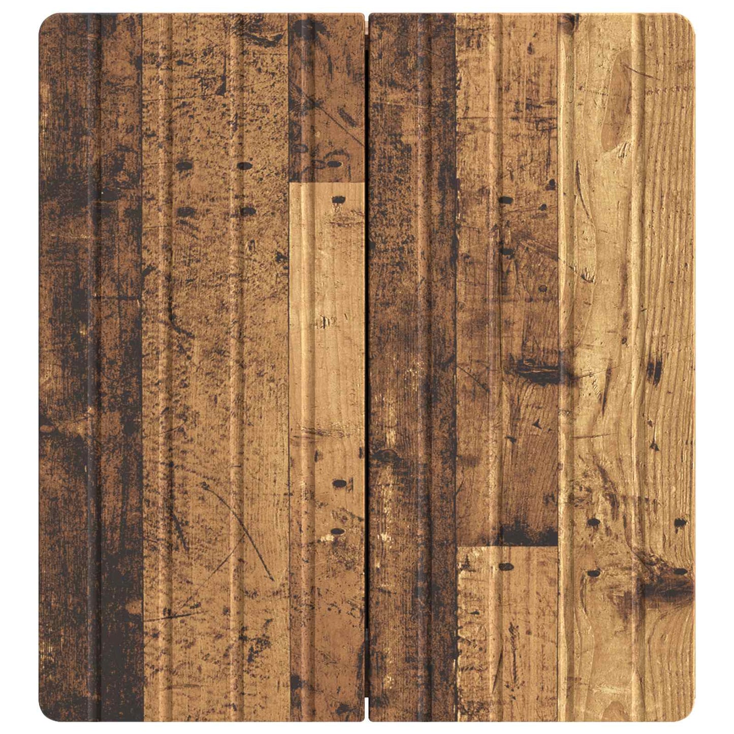 Wandkast Oud hout 59 x 31 x 64 cm Bewerkt hout