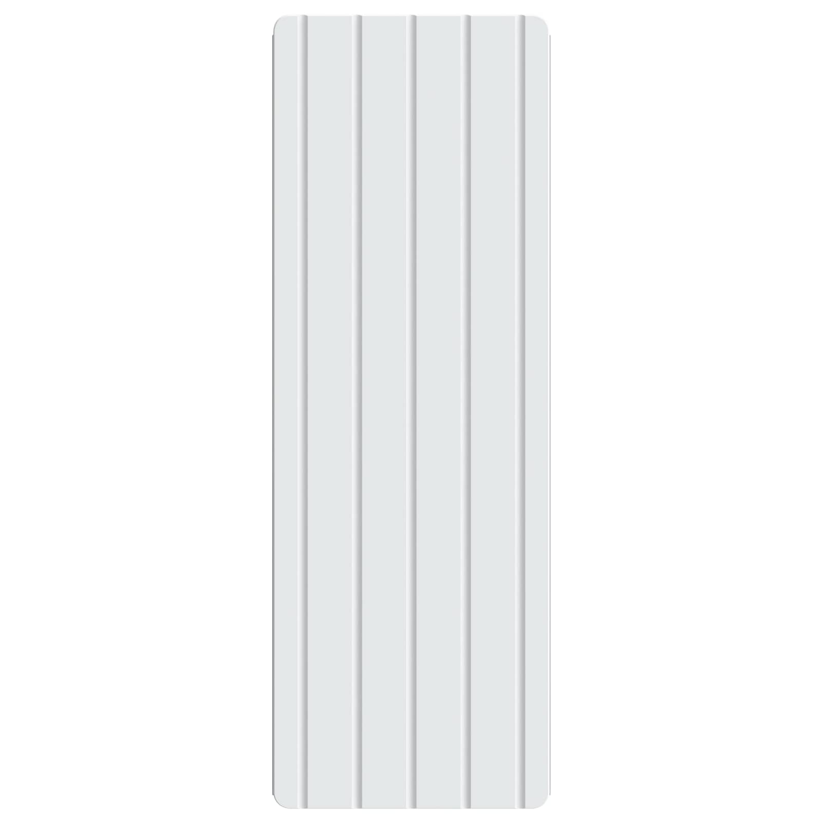 Wandkast Wit 33 x 34,5 x 94 cm Bewerkt hout