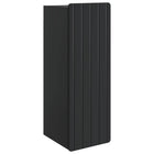Wandkast 33x34,5x94 cm bewerkt hout