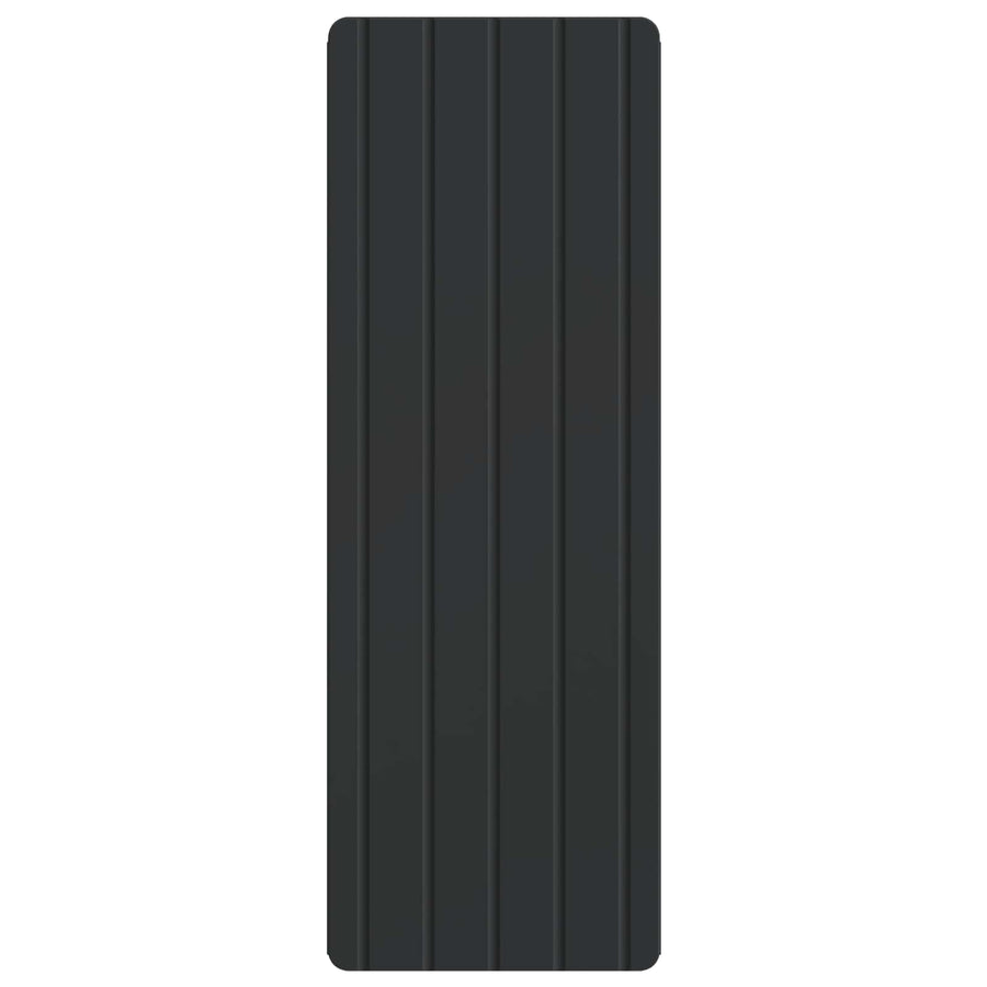 Wandkast Zwart 33 x 34,5 x 94 cm Bewerkt hout