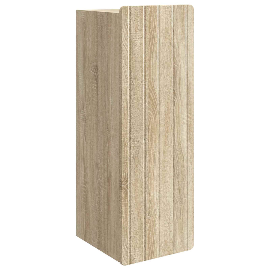 Wandkast Sonoma Eiken 33 x 34,5 x 94 cm Bewerkt hout