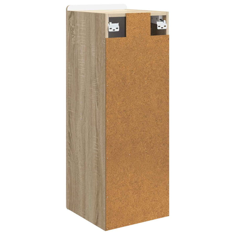 Wandkast Sonoma Eiken 33 x 34,5 x 94 cm Bewerkt hout