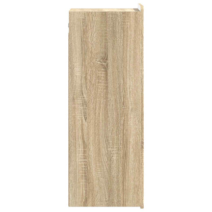 Wandkast Sonoma Eiken 33 x 34,5 x 94 cm Bewerkt hout
