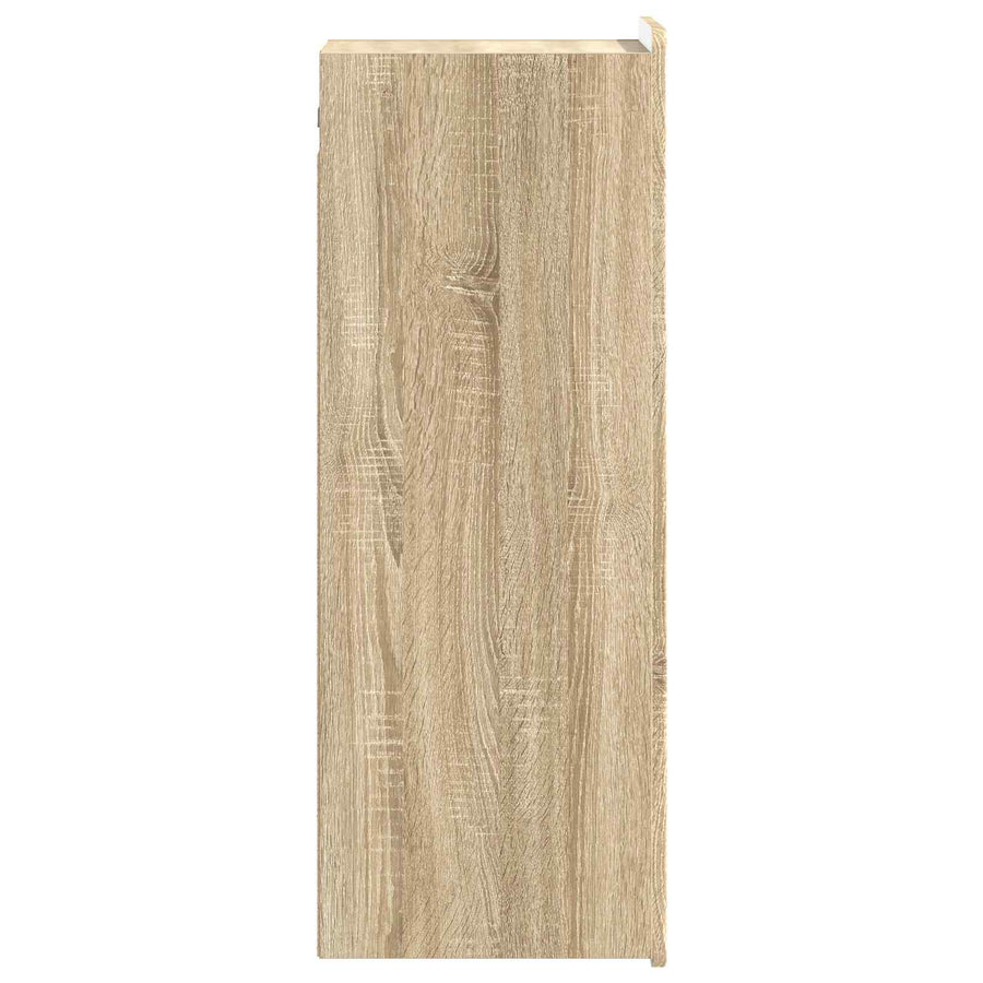 Wandkast Sonoma Eiken 33 x 34,5 x 94 cm Bewerkt hout