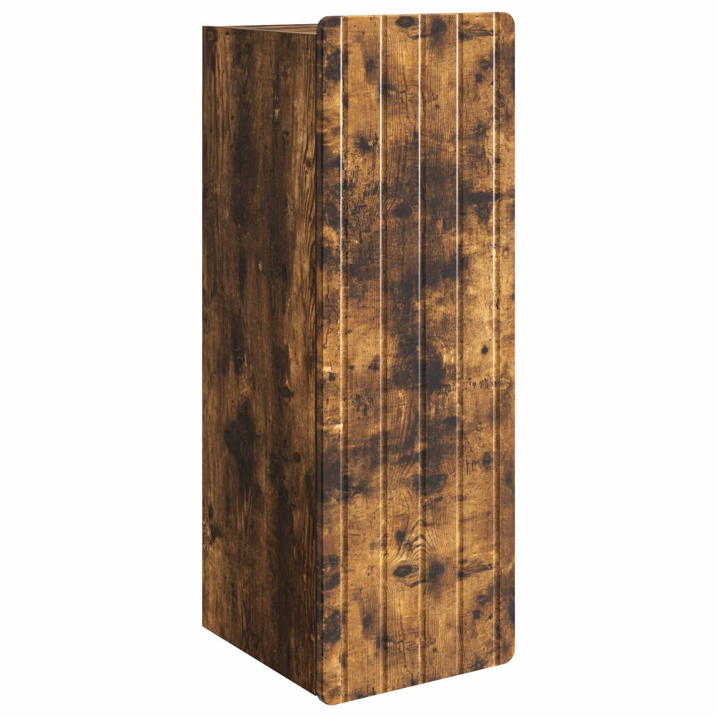 Wandkast Gerookt eiken 33 x 34,5 x 94 cm Bewerkt hout