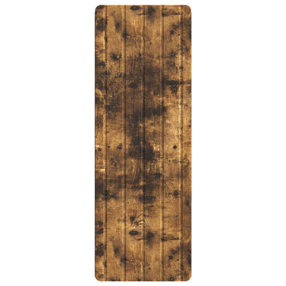 Wandkast Gerookt eiken 33 x 34,5 x 94 cm Bewerkt hout