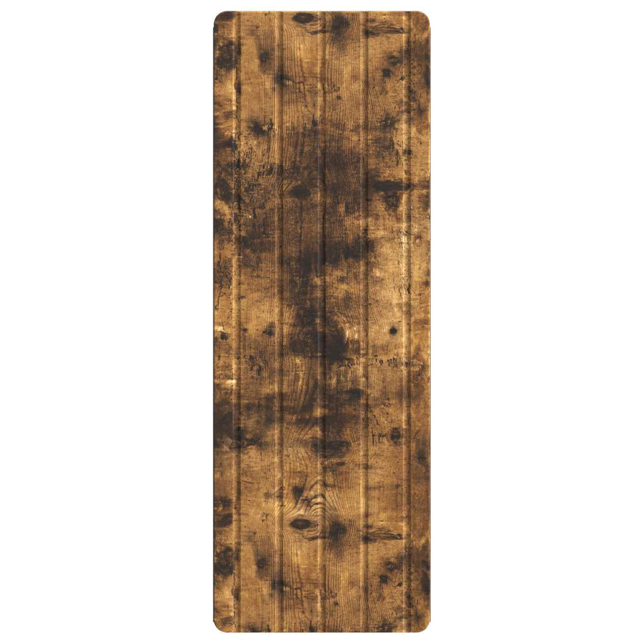 Wandkast Gerookt eiken 33 x 34,5 x 94 cm Bewerkt hout
