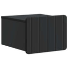 Wall Bracket Fold-Down Bed Black 33 x 34.5 x 24 cm Engineered Wood
