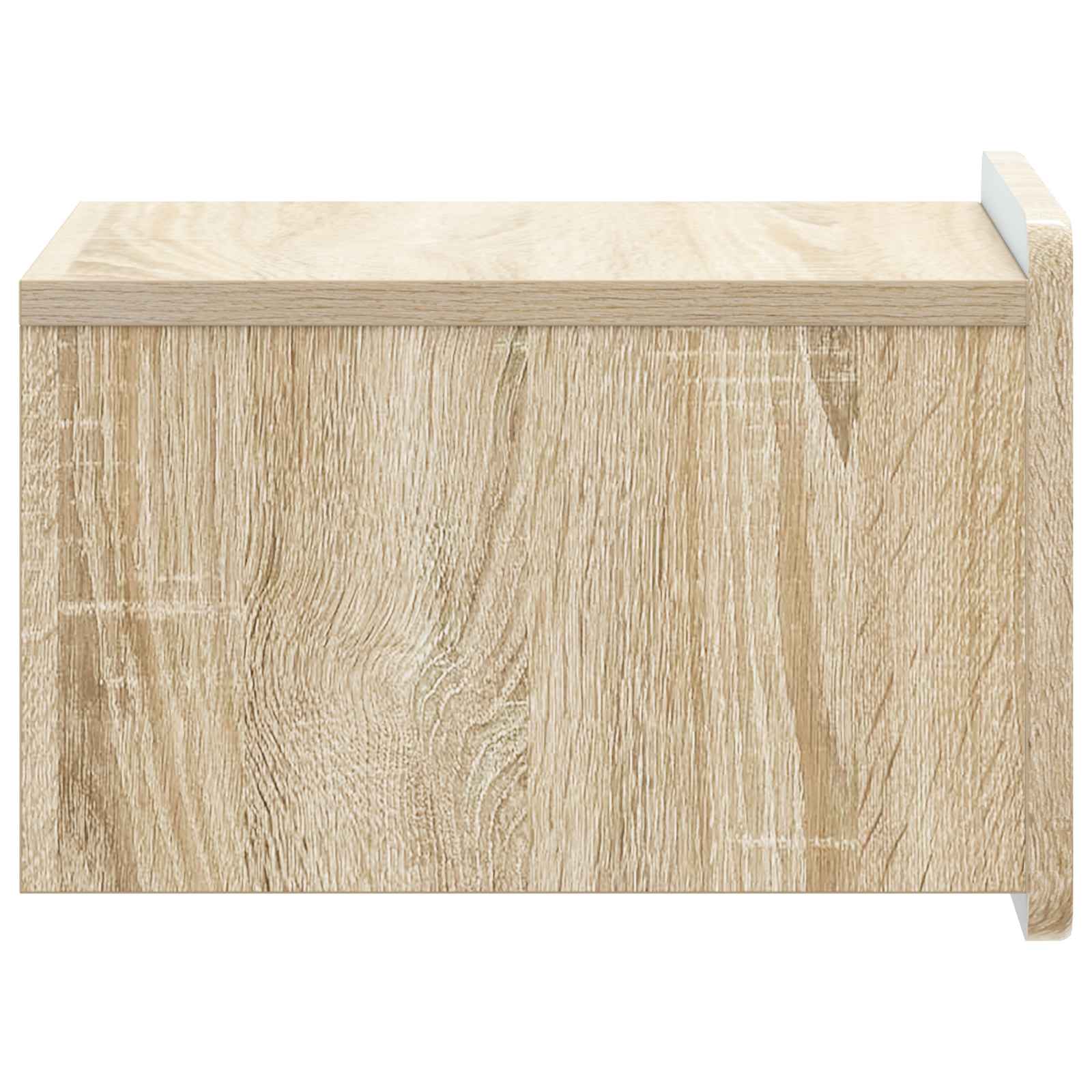 Wandbeugel Bedkast 2 pcs Sonoma Eiken 33 x 34,5 x 24 cm