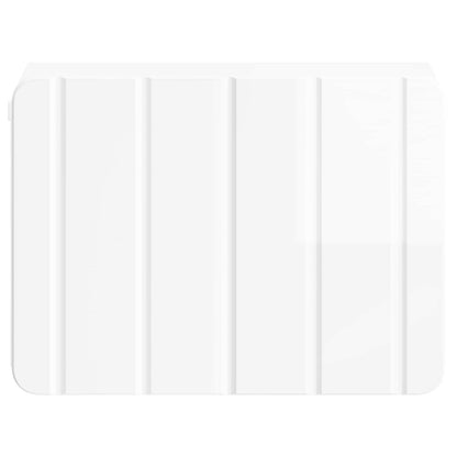 Wandbeugel Bedkast Hoogglans Wit 33 x 34,5 x 24 cm Bewerkt hout