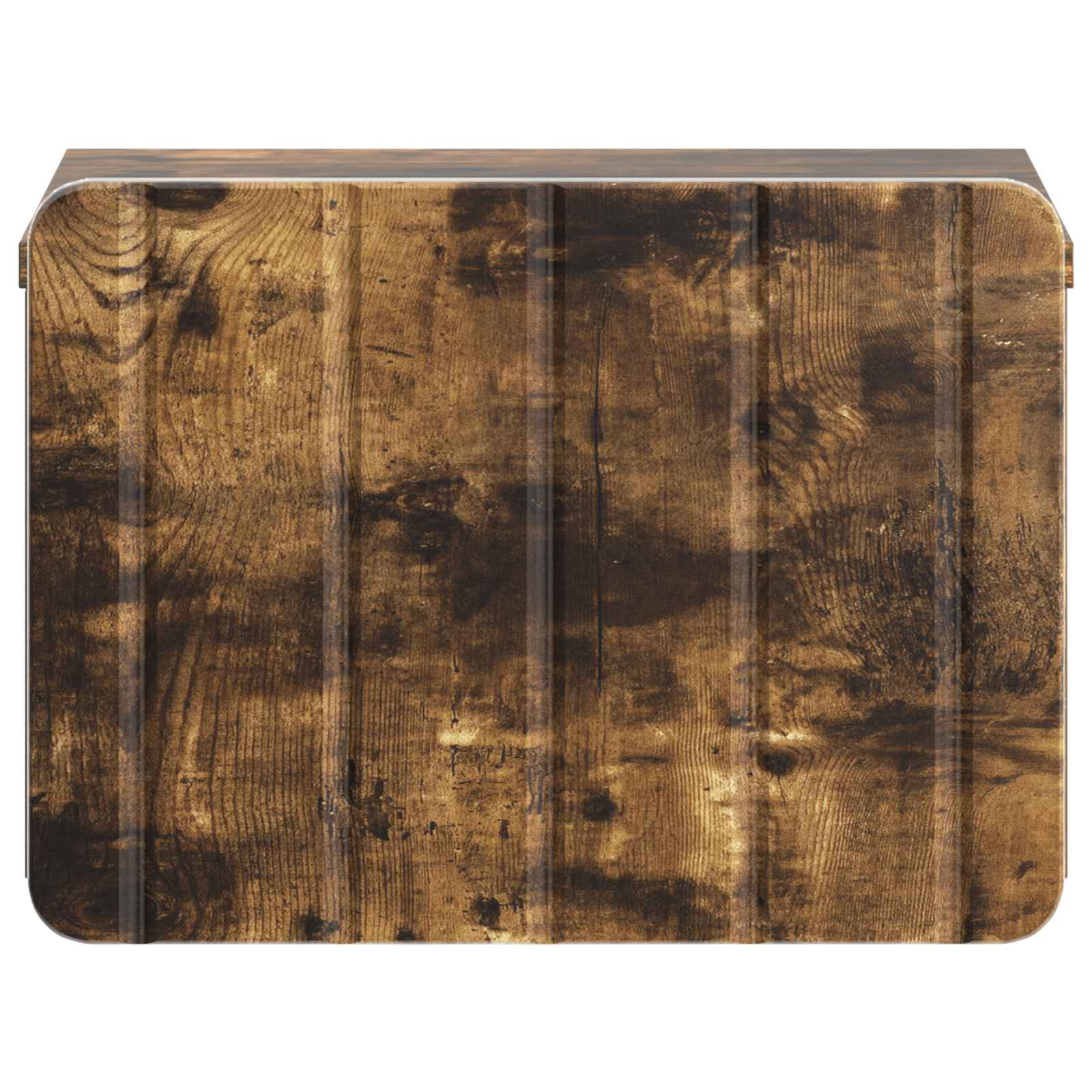 Wandbeugel Bedkast Gerookt eiken 33 x 34,5 x 24 cm Bewerkt hout