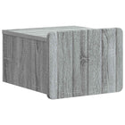 Wandkast 33x34,5x24 cm grijs sonoma bewerkt hout