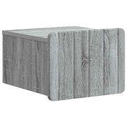 Wandkast 33x34,5x24 cm grijs sonoma bewerkt hout