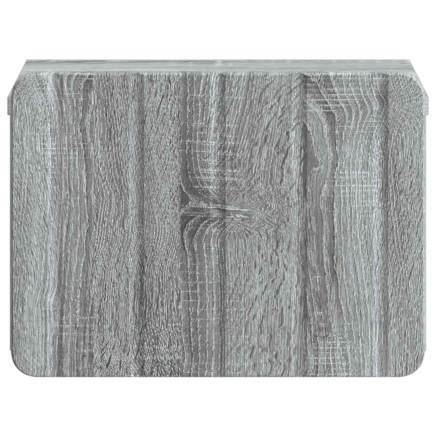 Wandbeugel Bedkast Grijs sonoma 33 x 34,5 x 24 cm Bewerkt hout