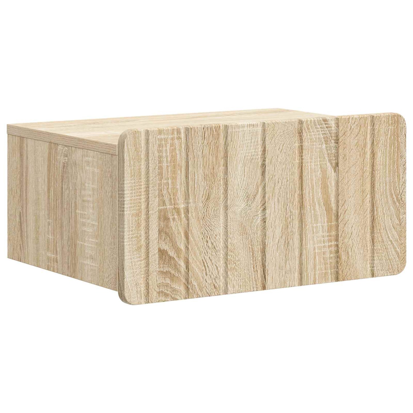 Wandbeugel Bedkast Sonoma Eiken 49 x 34,5 x 24 cm Bewerkt hout