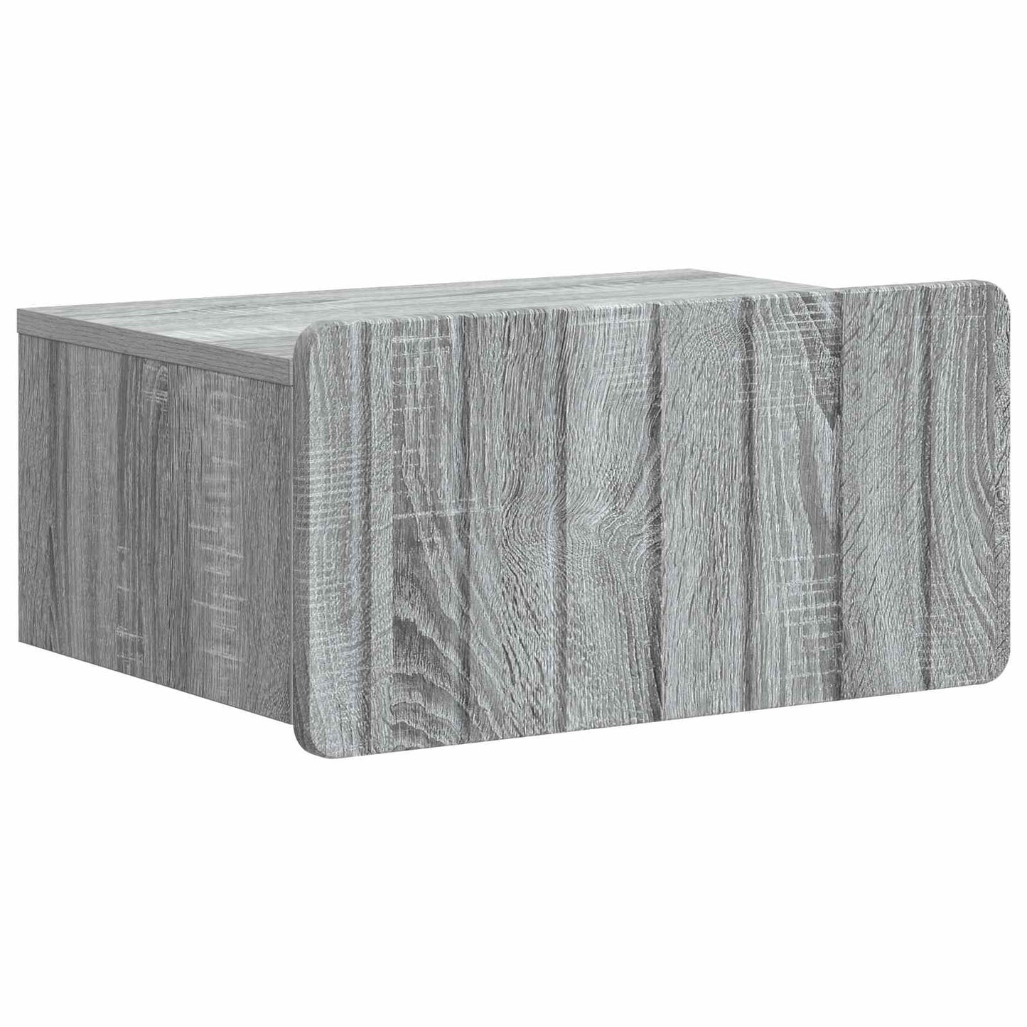 Wandbeugel Bedkast Grijs sonoma 49 x 34,5 x 24 cm Bewerkt hout