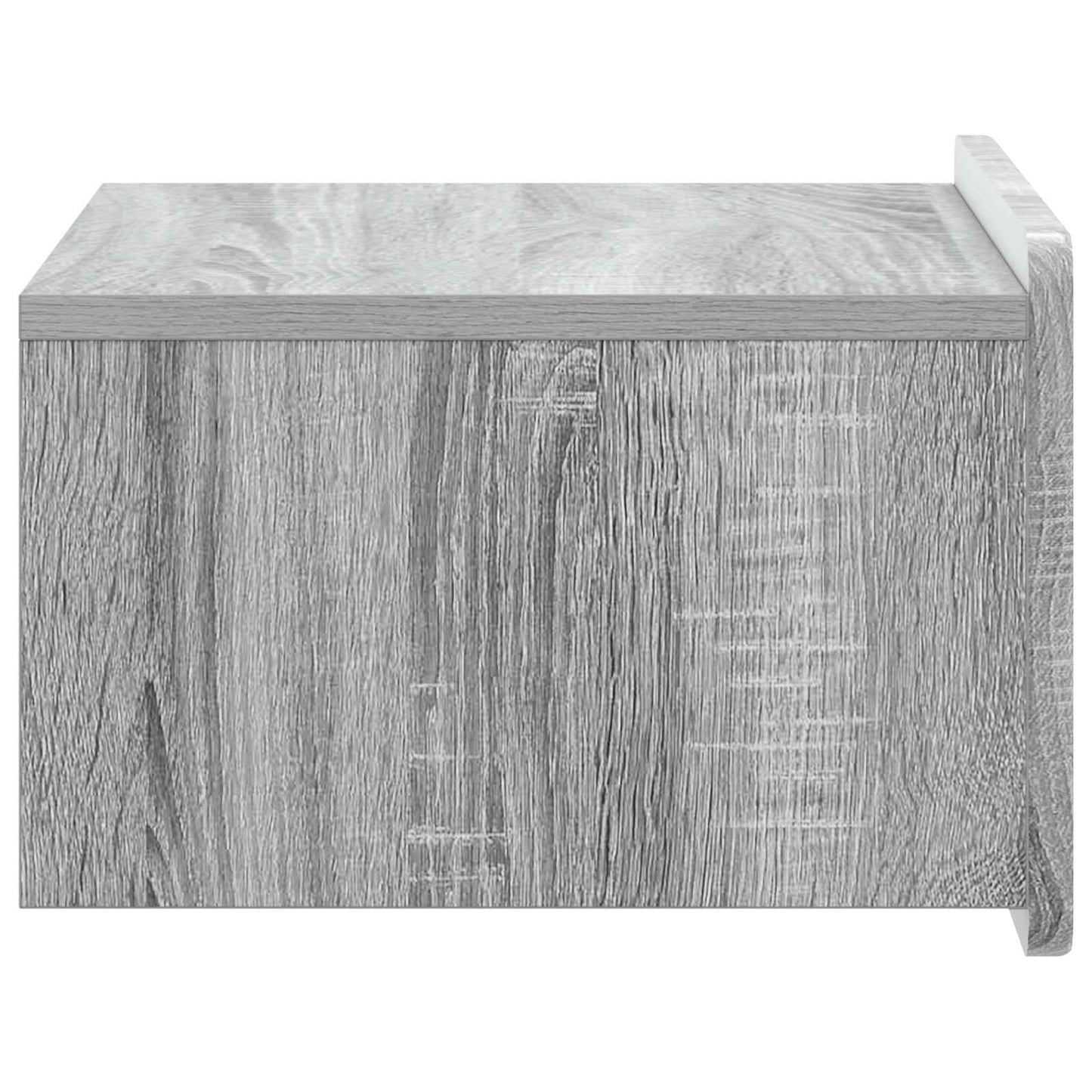 Wandbeugel Bedkast Grijs sonoma 49 x 34,5 x 24 cm Bewerkt hout