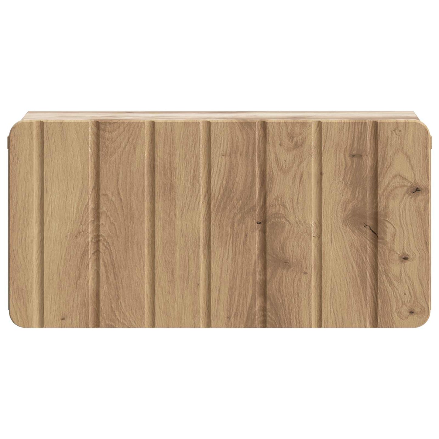 Wandbeugel Bedkast 2 pcs Artisanaal eiken 49 x 34,5 x 24 cm