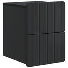 Wall Bracket Murphy Bed Black 33 x 34.5 x 43 cm Engineered Wood