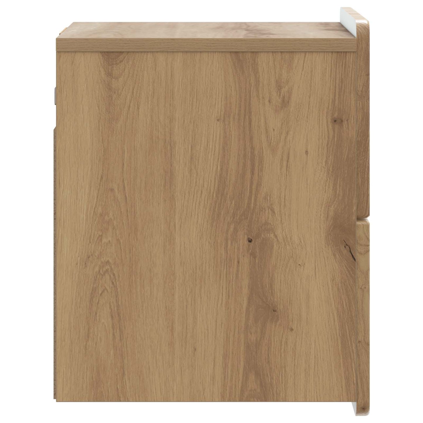 Wandbeugel Bedkast 2 pcs Artisanaal eiken 33 x 34,5 x 43 cm