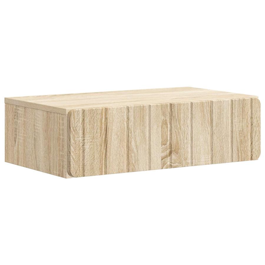 Wandmontage Zijtafel Sonoma Eiken 59 x 34,5 x 17 cm
