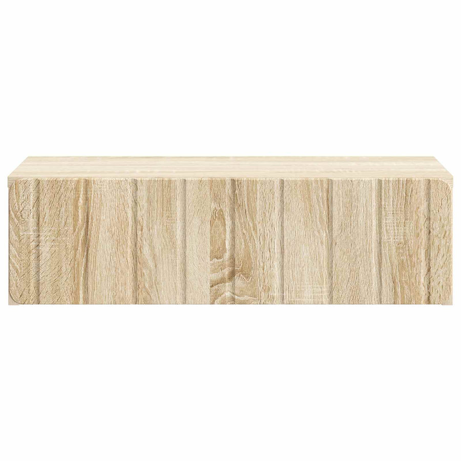 Wandmontage Zijtafel Sonoma Eiken 59 x 34,5 x 17 cm