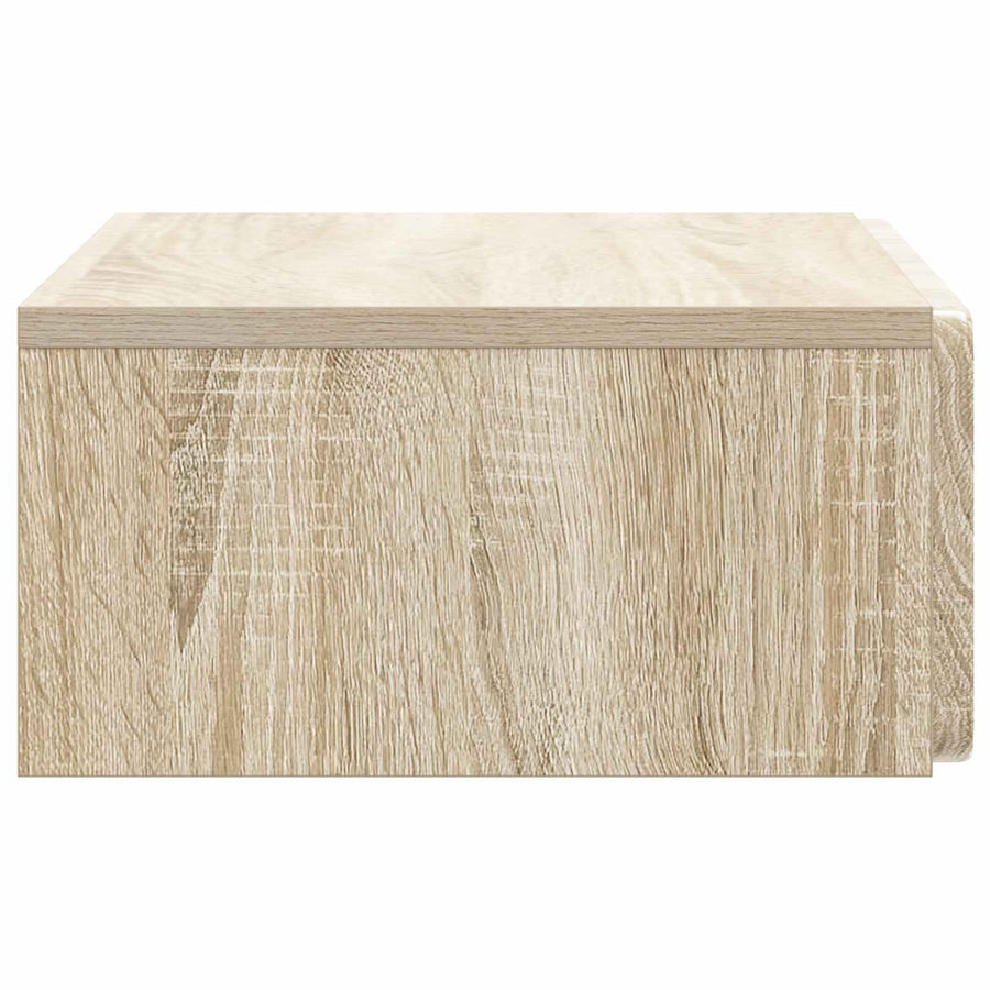 Wandmontage Zijtafel Sonoma Eiken 59 x 34,5 x 17 cm