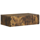 Wall-mounted Side Table Smoked Oak 59 x 34.5 x 17 cm