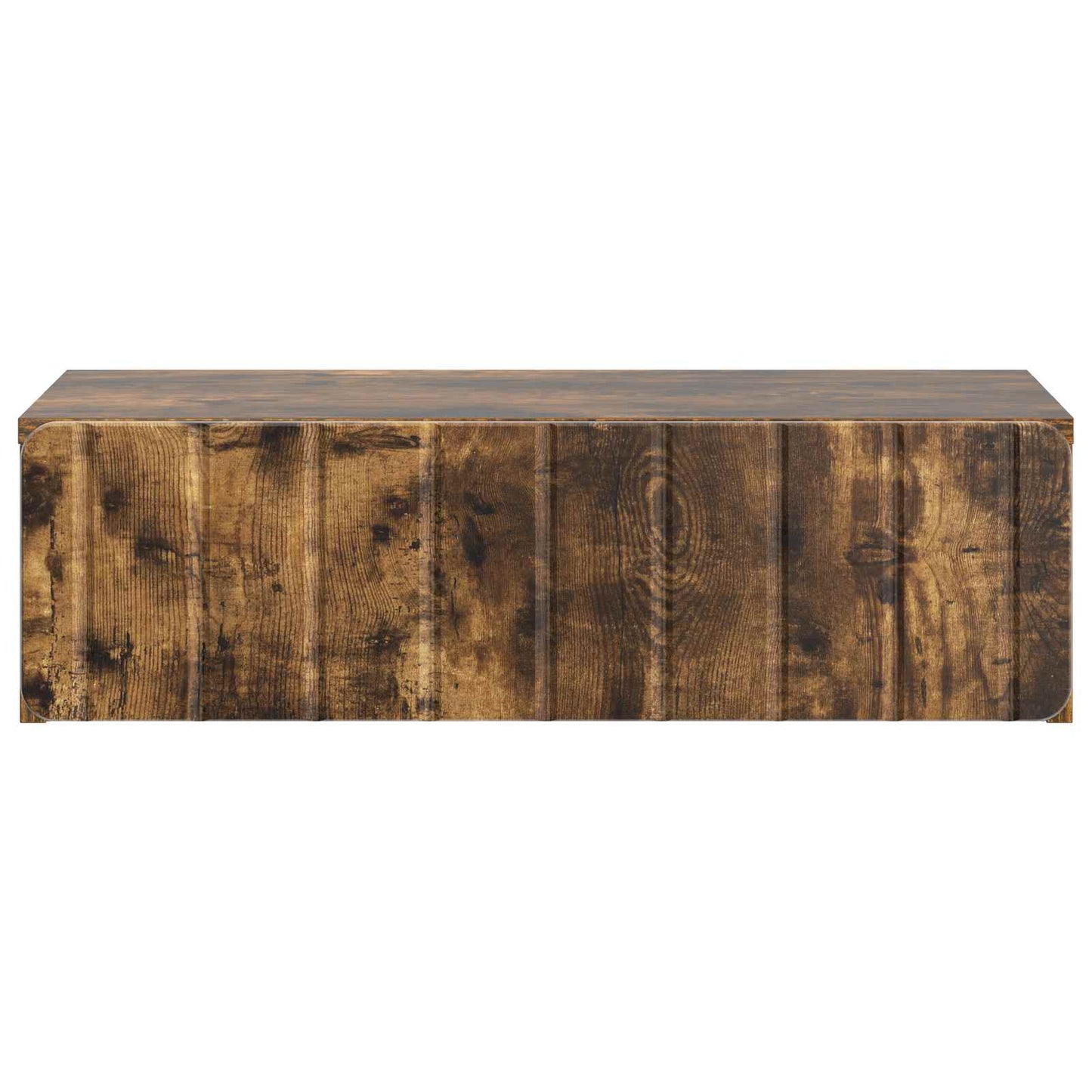 Wandmontage Zijtafel Gerookt eiken 59 x 34,5 x 17 cm