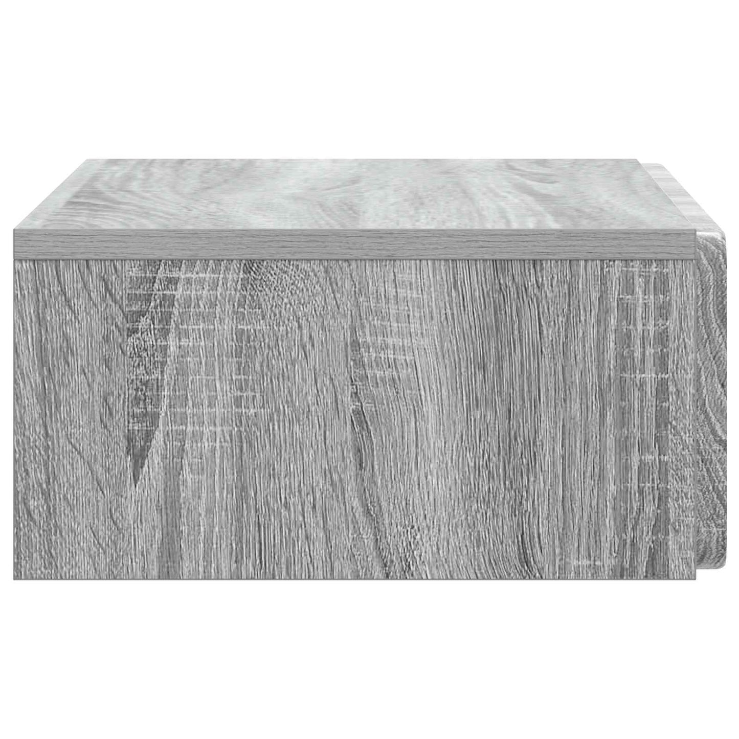 Wandmontage Zijtafel Grijs sonoma 59 x 34,5 x 17 cm