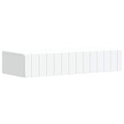 Wandmontage zijtafel wit 87,5x34,5x17 cm