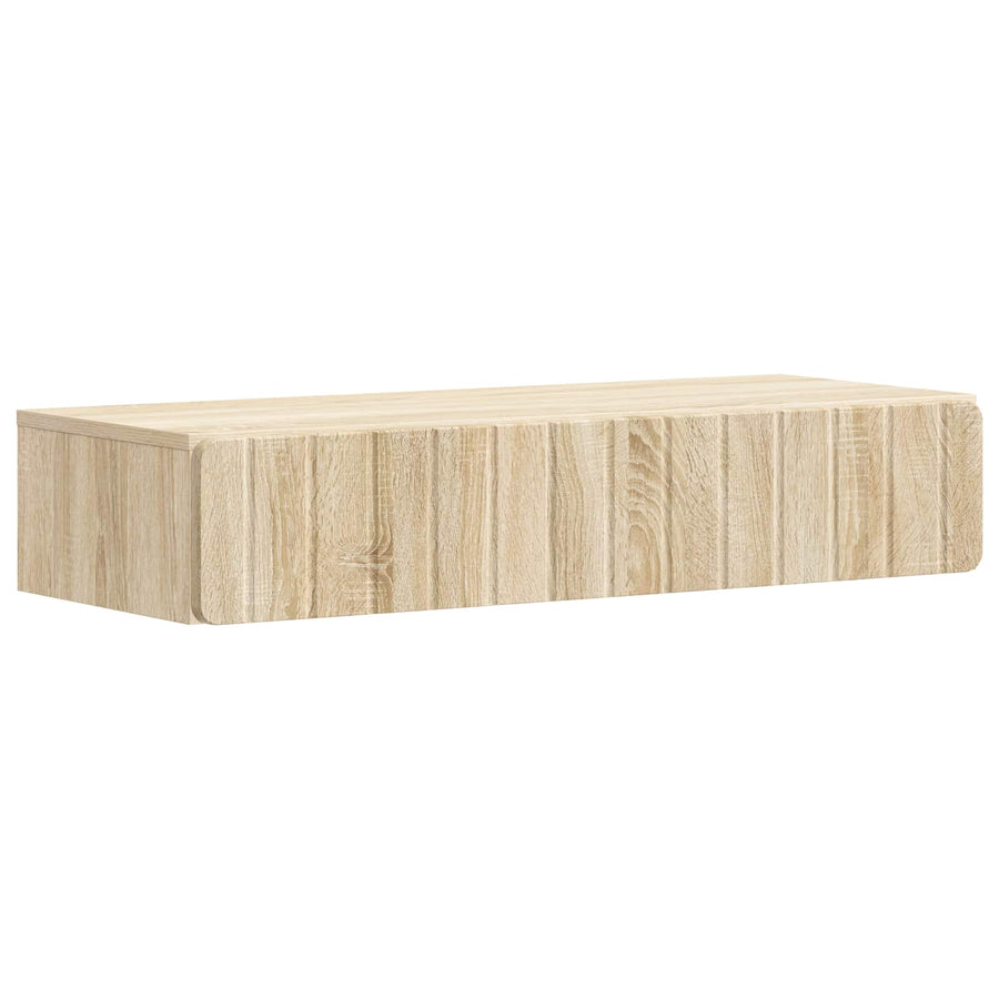 Wandmontage Zijtafel Sonoma Eiken 87,5 x 34,5 x 17 cm
