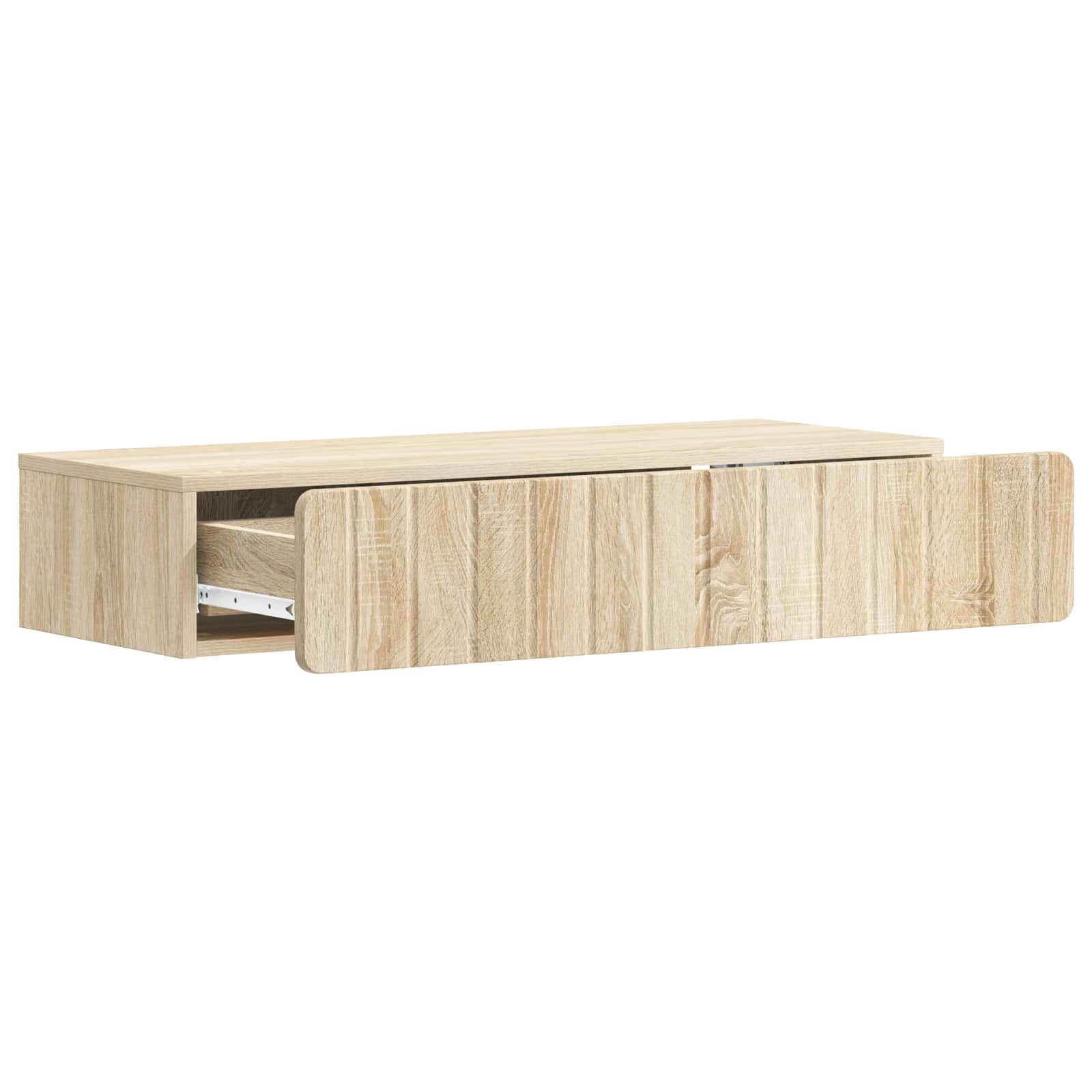 Wandmontage Zijtafel Sonoma Eiken 87,5 x 34,5 x 17 cm