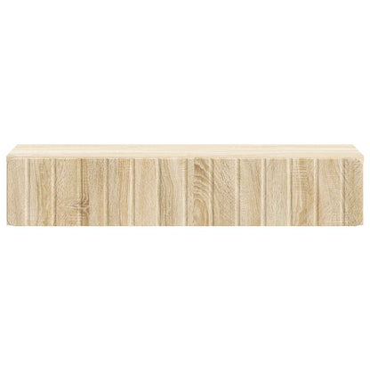 Wandmontage Zijtafel Sonoma Eiken 87,5 x 34,5 x 17 cm