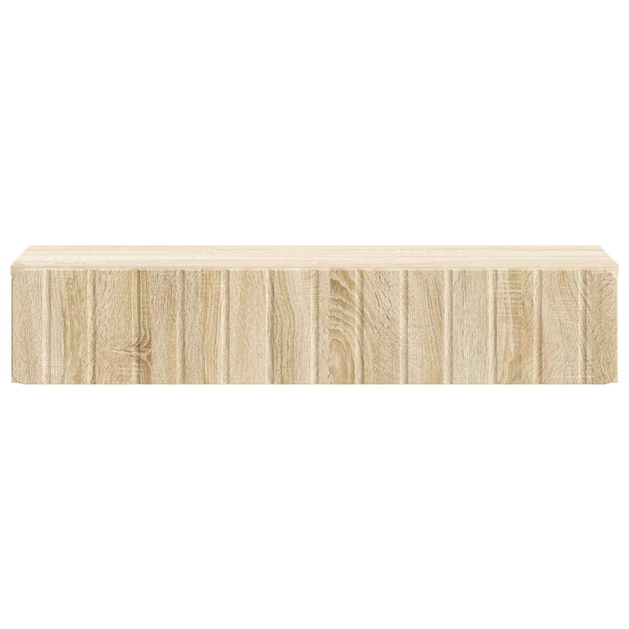 Wandmontage Zijtafel Sonoma Eiken 87,5 x 34,5 x 17 cm