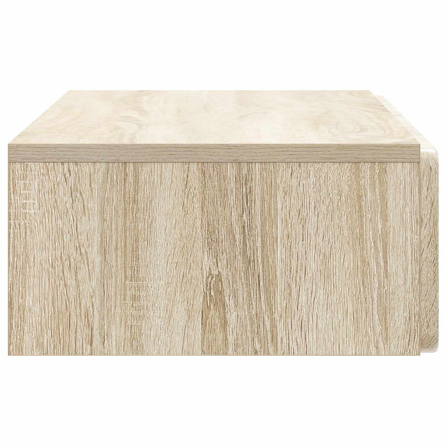 Wandmontage Zijtafel Sonoma Eiken 87,5 x 34,5 x 17 cm