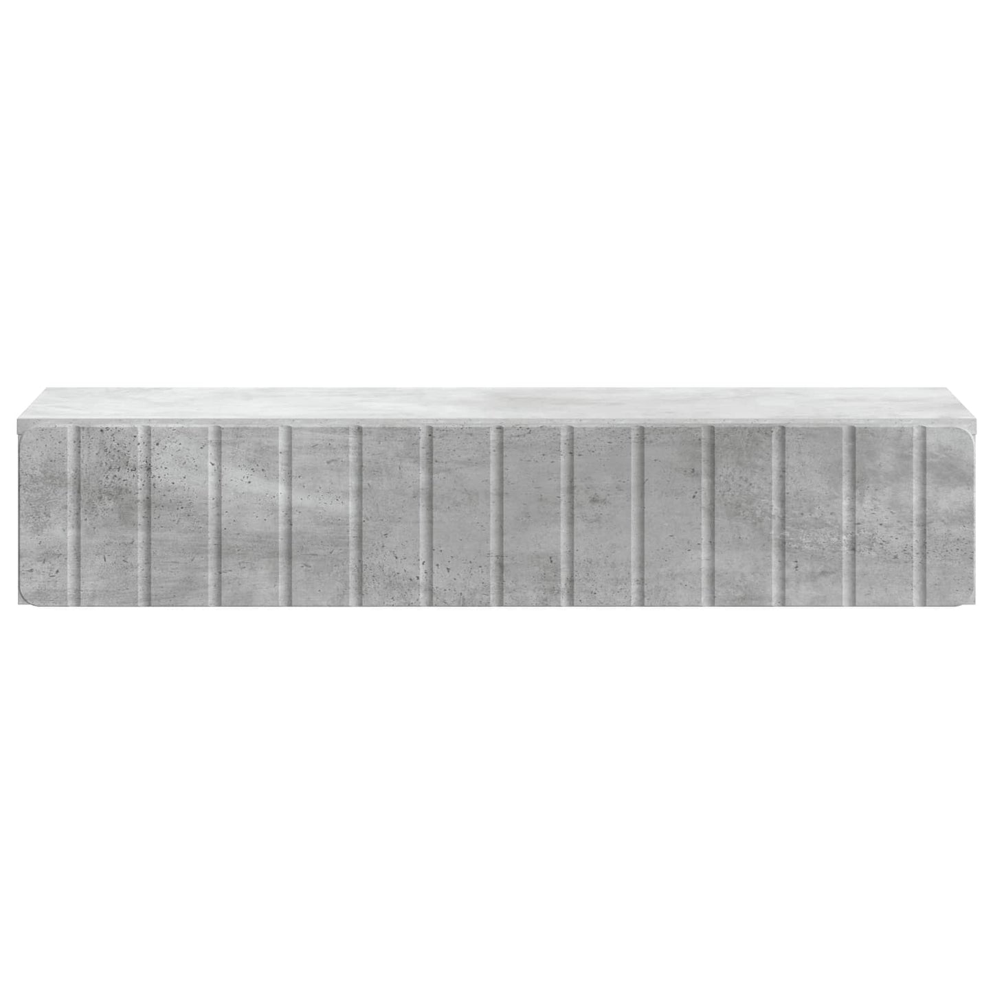 Wandmontage Zijtafel Betongrijs 87,5 x 34,5 x 17 cm