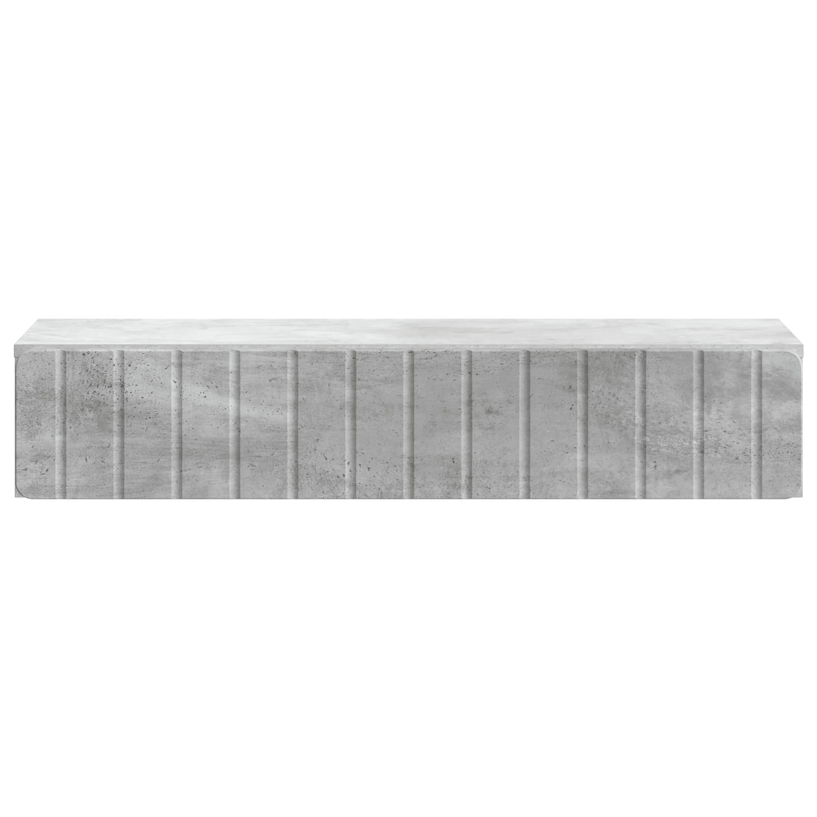Wandmontage Zijtafel Betongrijs 87,5 x 34,5 x 17 cm