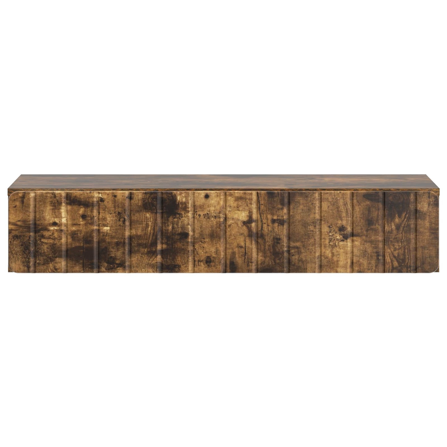 Wandmontage Zijtafel Gerookt eiken 87,5 x 34,5 x 17 cm