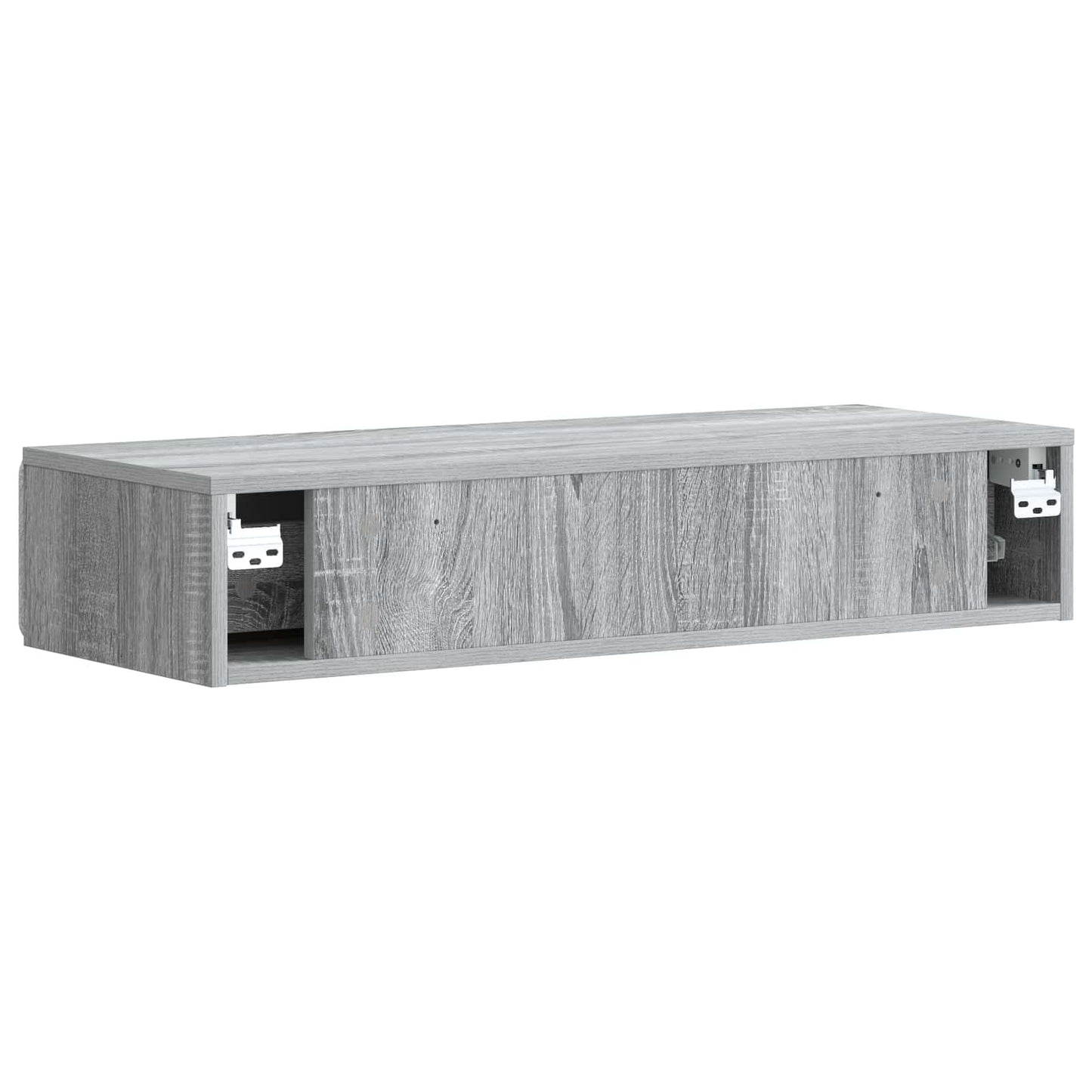 Wandmontage Zijtafel Grijs sonoma 87,5 x 34,5 x 17 cm