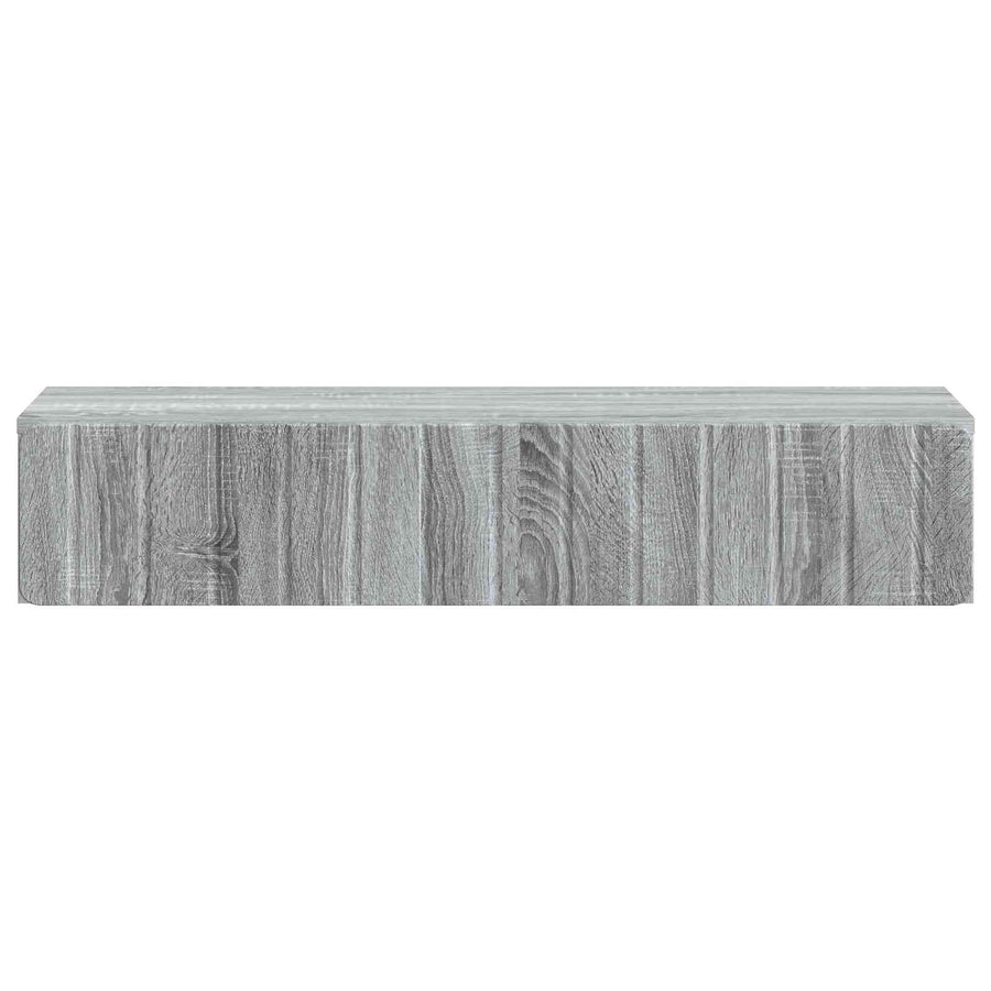 Wandmontage Zijtafel Grijs sonoma 87,5 x 34,5 x 17 cm