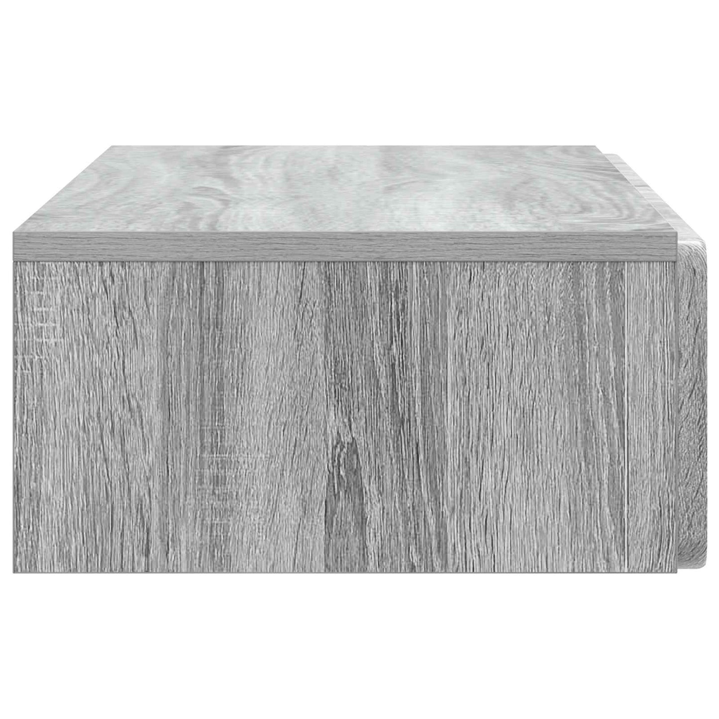 Wandmontage Zijtafel Grijs sonoma 87,5 x 34,5 x 17 cm