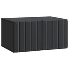 Wandkast TV 59,5x41x30 cm bewerkt hout zwart