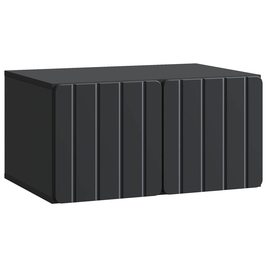 Wandbeugel TV-kast Zwart 59,5 x 41 x 30 cm Bewerkt hout