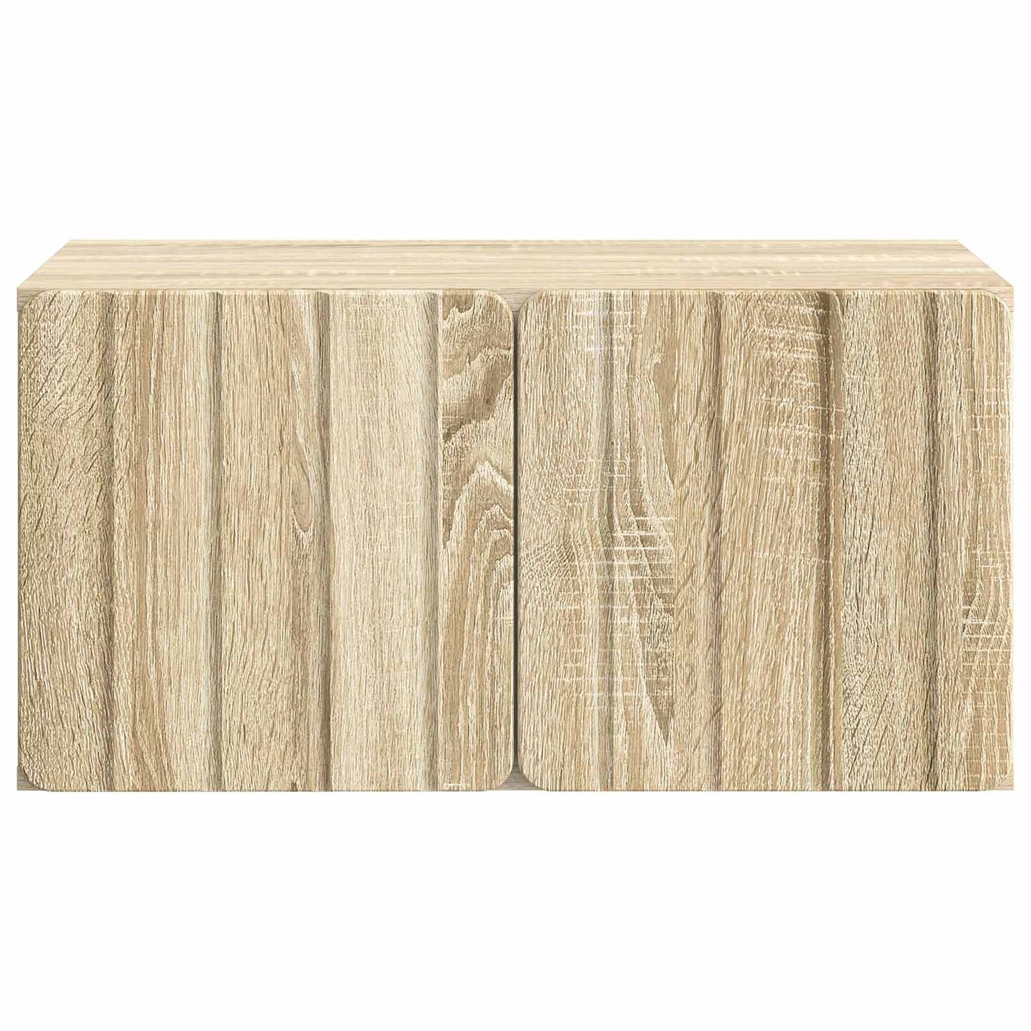 Wandbeugel TV-kast Sonoma Eiken 59,5 x 41 x 30 cm Bewerkt hout